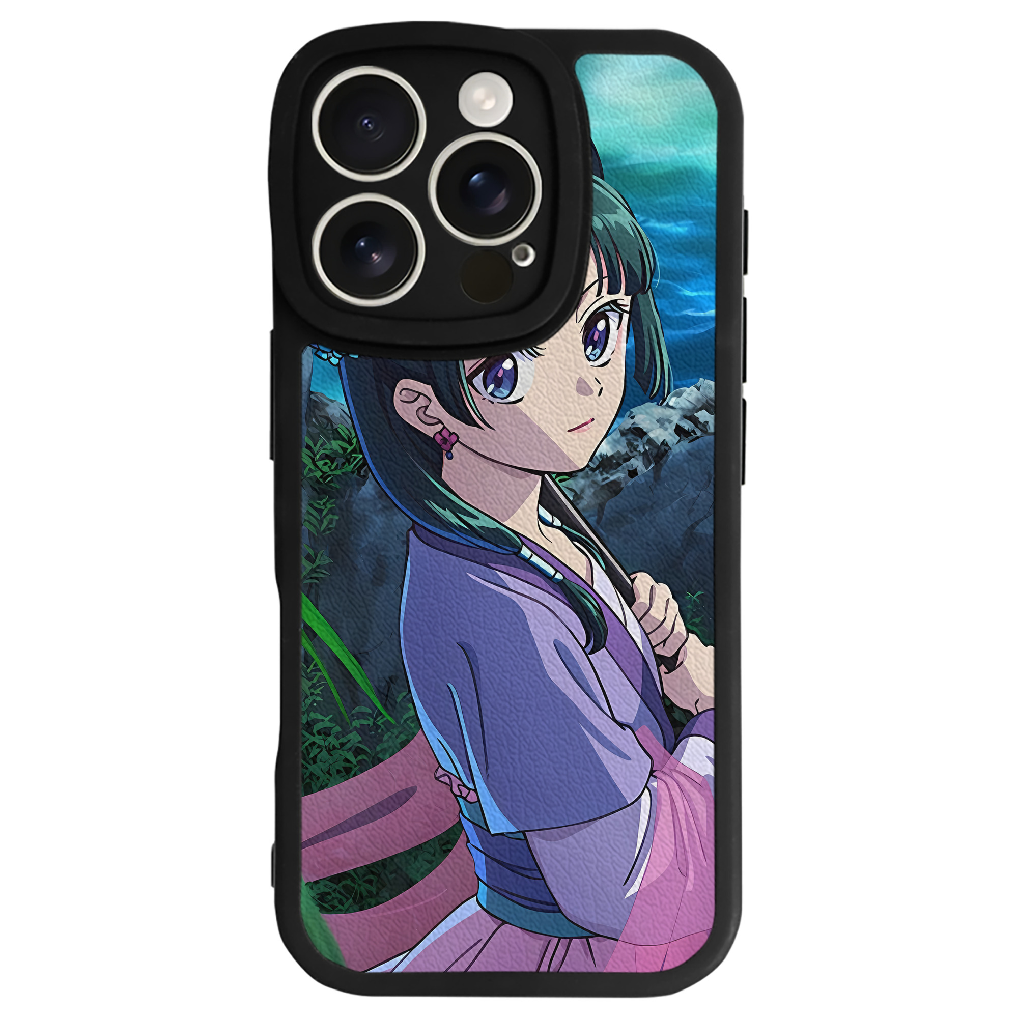 薬屋のひとりごと The Apothecary Diaries 【iPhone 16シリーズ対応】シリコンスマホケース（レザー調） 材質：シリコン